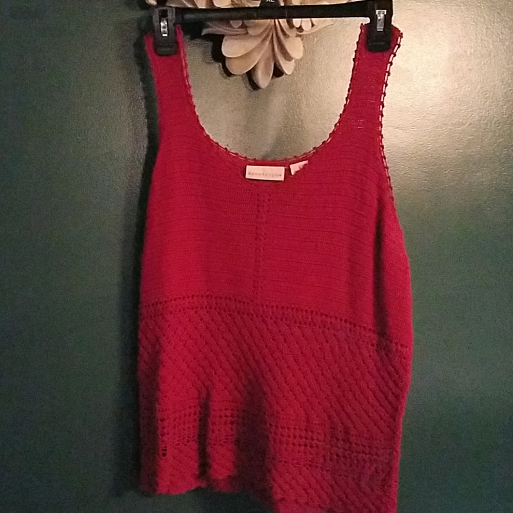 Crochet tank